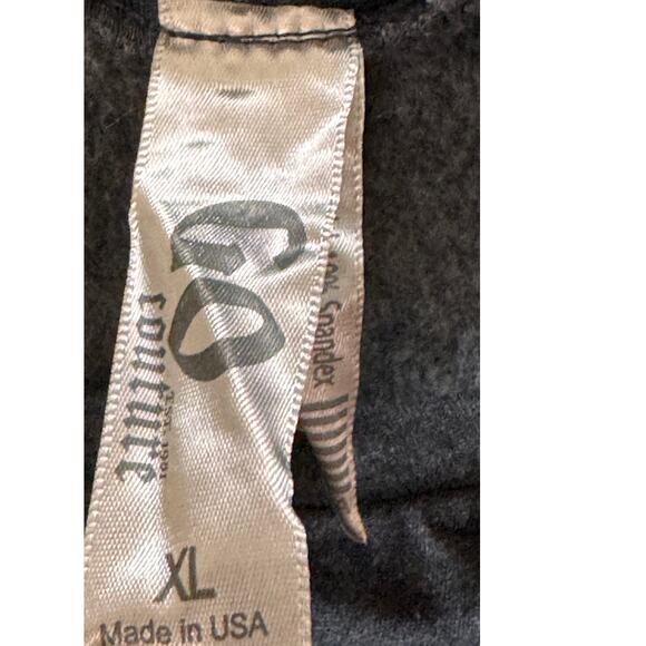 NEW GO COUTURE Gray White Hi-Low Pullover Tunic Top Size XL - Picture 4 of 5